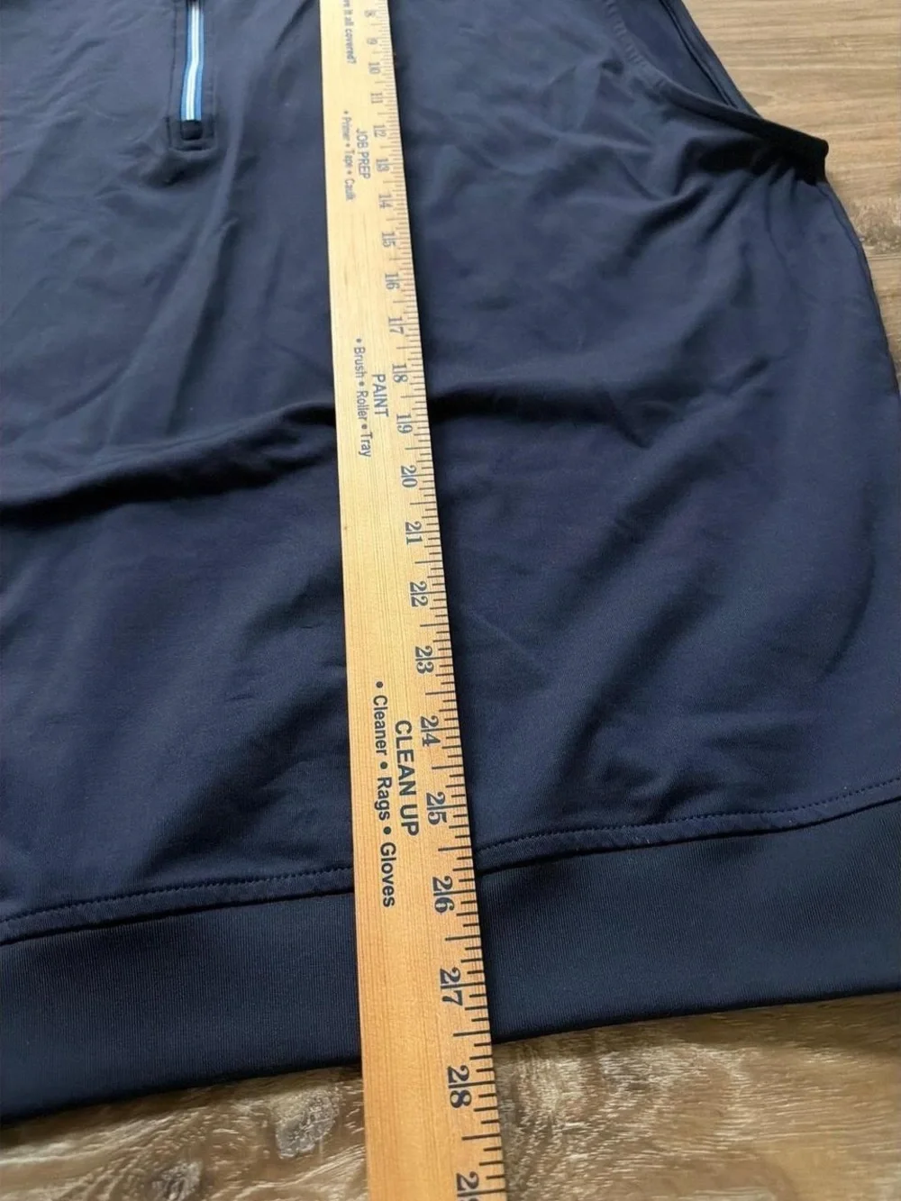 FootJoy Mens Navy Blue 1/4 Zip Golf Vest